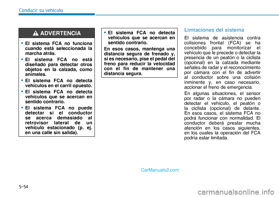 Hyundai Nexo 2019  Manual del propietario (in Spanish) ����
�&�R�Q�G�X�F�L�U��V�X��Y�H�K�