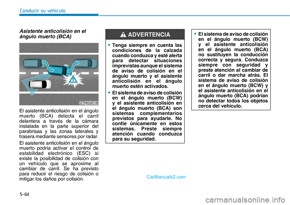 Hyundai Nexo 2019  Manual del propietario (in Spanish) ����
�&�R�Q�G�X�F�L�U��V�X��Y�H�K�