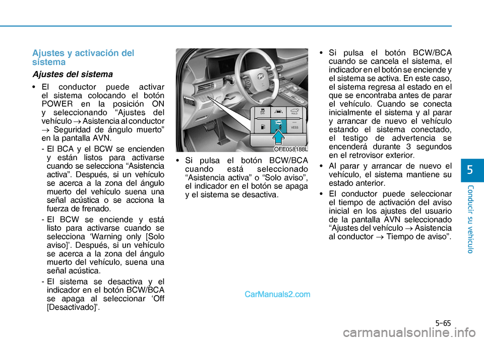 Hyundai Nexo 2019  Manual del propietario (in Spanish) ����
�&�R�Q�G�X�F�L�U��V�X��Y�H�K�