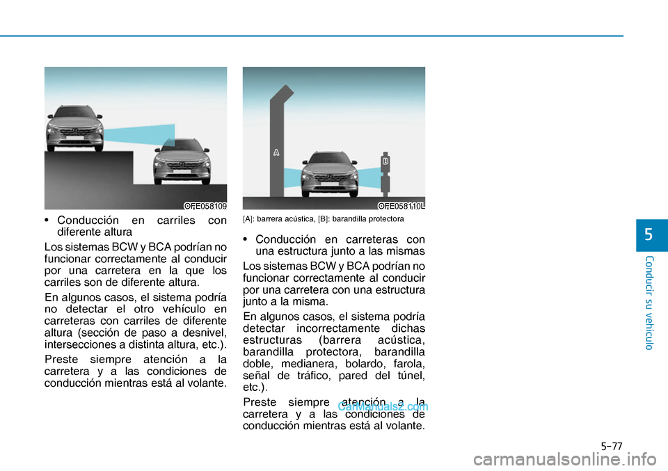 Hyundai Nexo 2019  Manual del propietario (in Spanish) ����
�&�R�Q�G�X�F�L�U��V�X��Y�H�K�