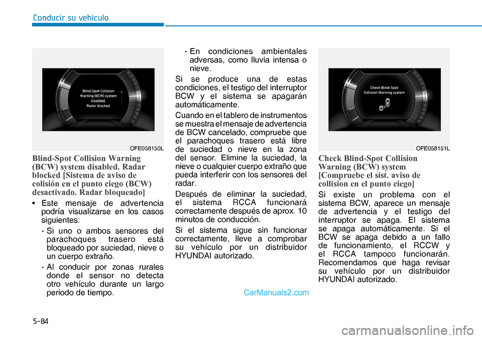 Hyundai Nexo 2019  Manual del propietario (in Spanish) ����
�&�R�Q�G�X�F�L�U��V�X��Y�H�K�