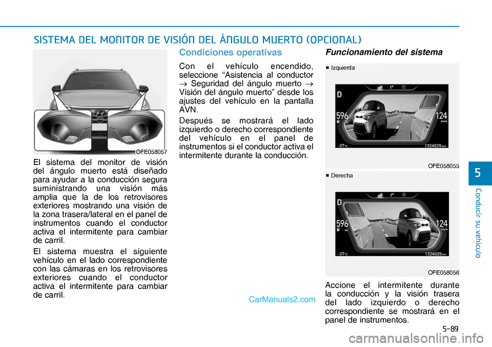 Hyundai Nexo 2019  Manual del propietario (in Spanish) ����
�&�R�Q�G�X�F�L�U��V�X��Y�H�K�