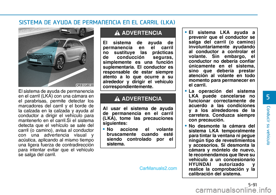 Hyundai Nexo 2019  Manual del propietario (in Spanish) �&�R�Q�G�X�F�L�U��V�X��Y�H�K�