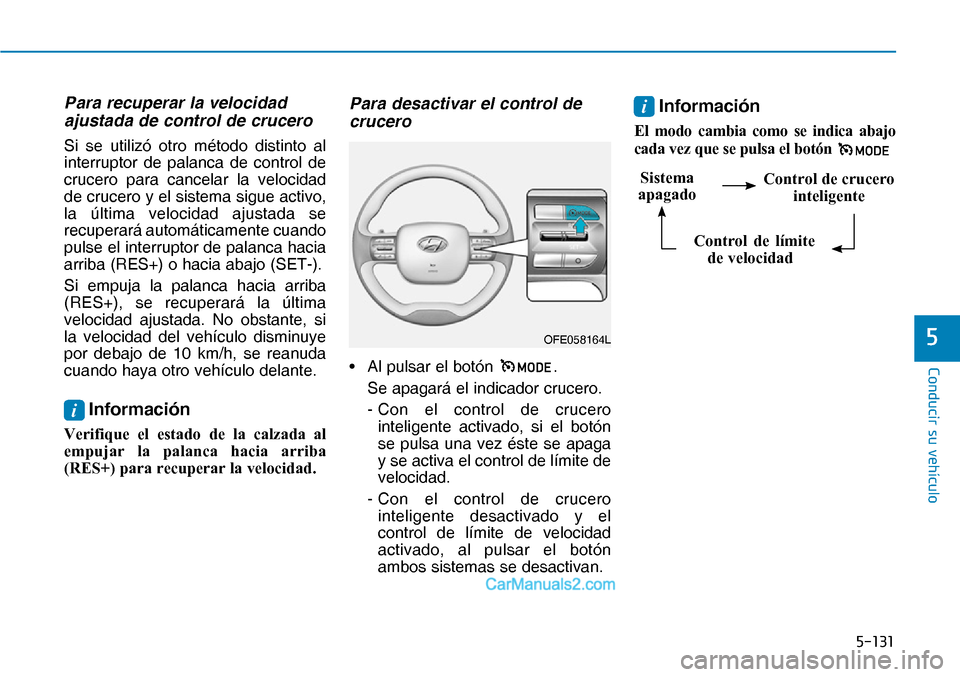 Hyundai Nexo 2019  Manual del propietario (in Spanish) �&�R�Q�G�X�F�L�U��V�X��Y�H�K�