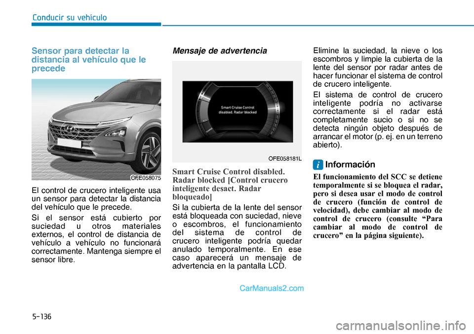 Hyundai Nexo 2019  Manual del propietario (in Spanish) �&�R�Q�G�X�F�L�U��V�X��Y�H�K�