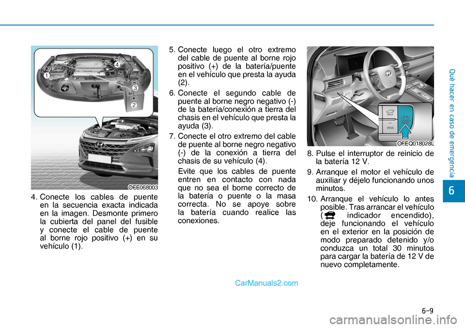 Hyundai Nexo 2019  Manual del propietario (in Spanish) ���
�4�X�