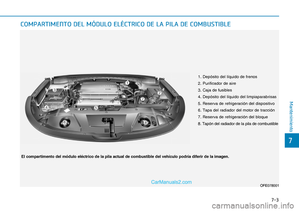 Hyundai Nexo 2019  Manual del propietario (in Spanish) ���
�
�0�D�Q�W�H�Q�L�P�L�H�Q�W�R
�&�2�0�3�$�5�7�,�0�(�1�7�2���(�/��0�