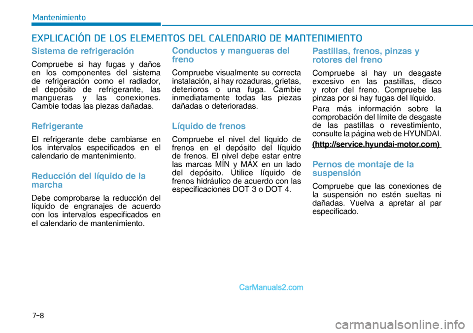 Hyundai Nexo 2019  Manual del propietario (in Spanish) ���
�0�D�Q�W�H�Q�L�P�L�H�Q�W�R
�(�;�3�/�,�&�$�&�,�