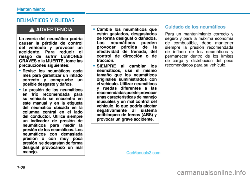 Hyundai Nexo 2019  Manual del propietario (in Spanish) ����
�0�D�Q�W�H�Q�L�P�L�H�Q�W�R
�1�(�8�0�