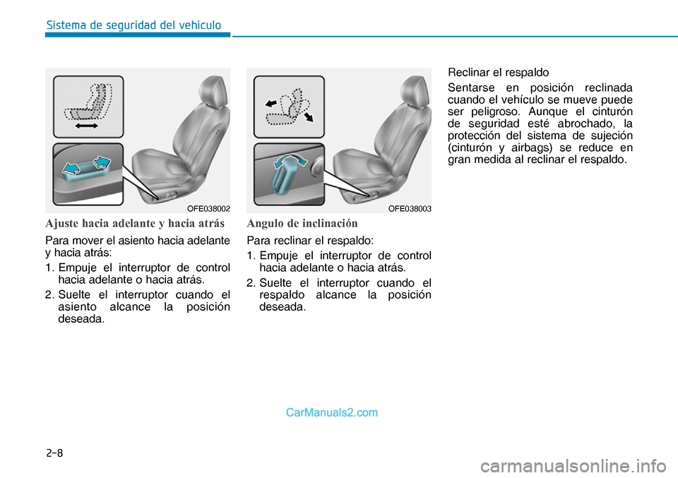 Hyundai Nexo 2019  Manual del propietario (in Spanish) ���
�6�L�V�W�H�P�D��G�H��V�H�J�X�U�L�G�D�G��G�H�O��Y�H�K�