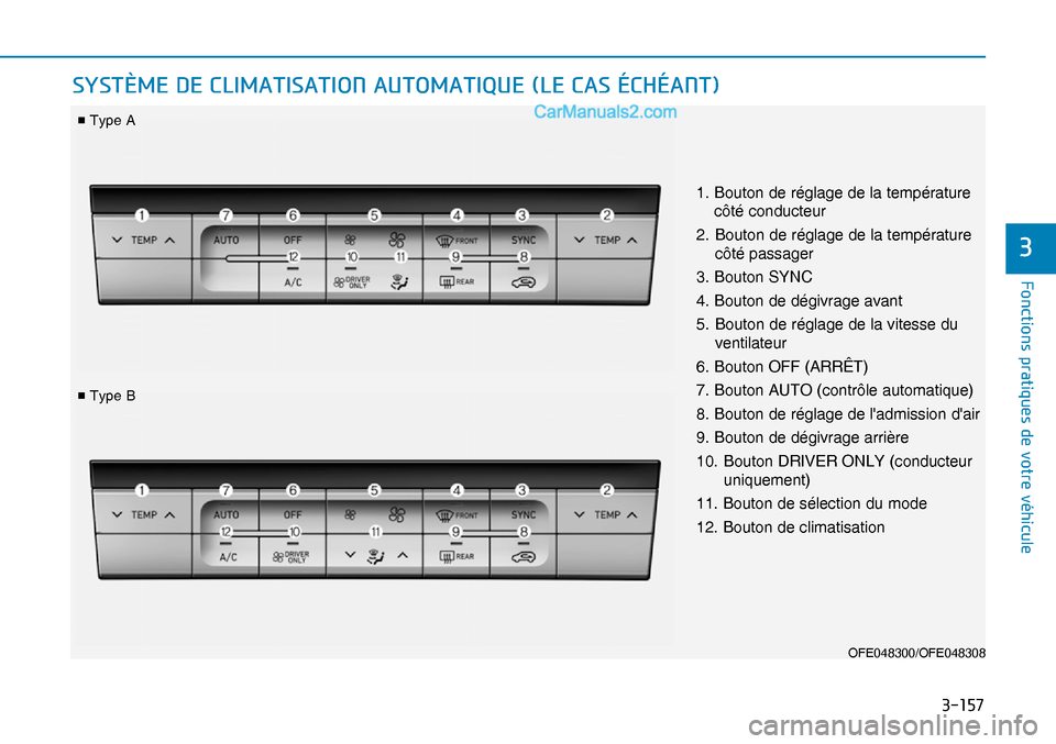 Hyundai Nexo 2019  Manuel du propriétaire (in French) �����
�)�R�Q�F�W�L�R�Q�V��S�U�D�W�L�T�X�H�V��G�H��Y�R�W�U�H��Y�
