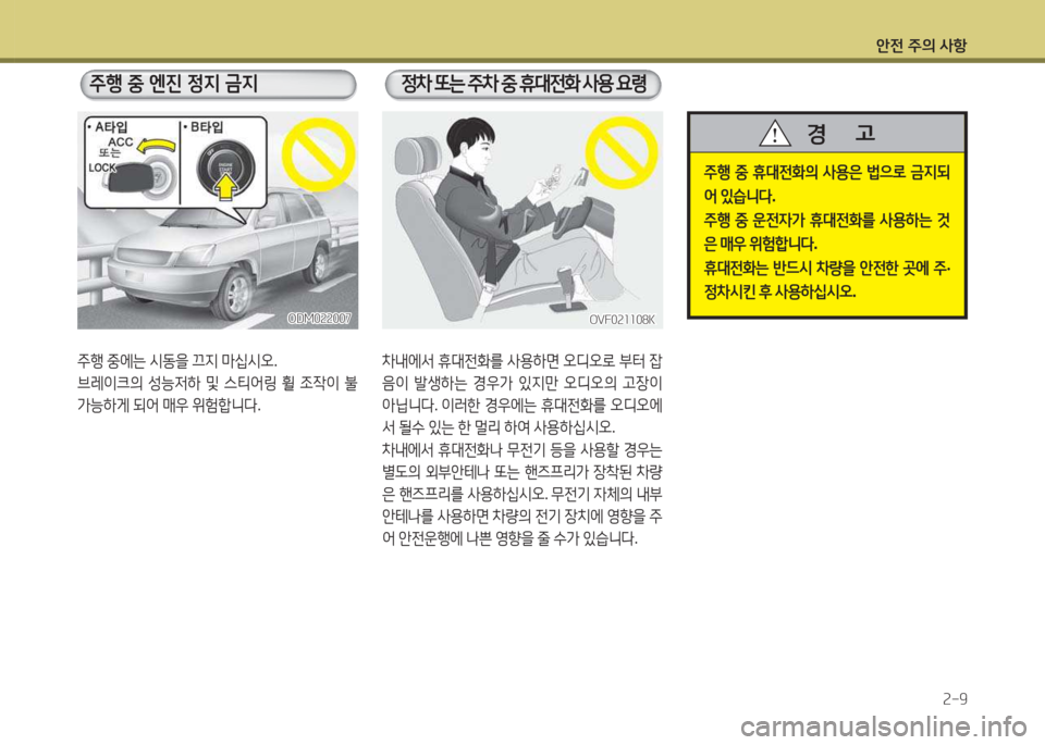Hyundai Santa Fe 2016  싼타페 DM - 사용 설명서 (in Korean) 1
