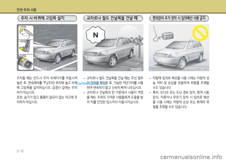 Hyundai Santa Fe 2015  싼타페 DM - 사용 설명서 (in Korean) 1