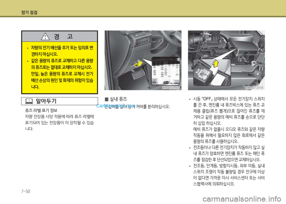 Hyundai Santa Fe 2015  싼타페 DM - 사용 설명서 (in Korean) 4
