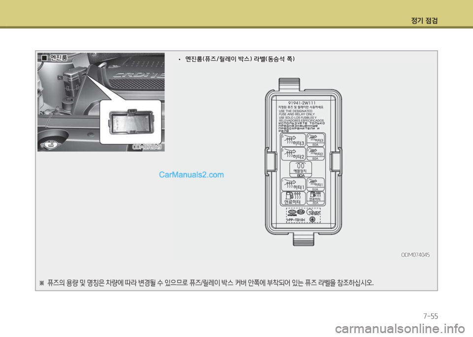 Hyundai Santa Fe 2015  싼타페 DM - 사용 설명서 (in Korean) 4