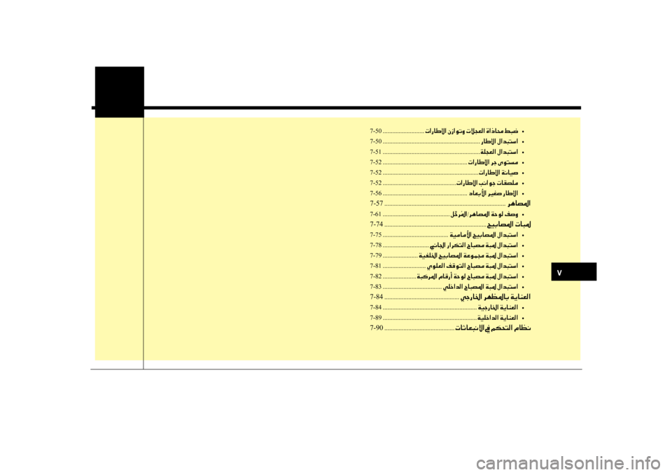 Hyundai Santa Fe 2012  دليل المالك 0035
7-50 ..........................004E003F00670040007D00DF003F001E00C30069003F00C9004B00C8001E004E00DA005400A500B8003F001E00CE003F006500400088001E009E00480077  
•
7-50 ............................