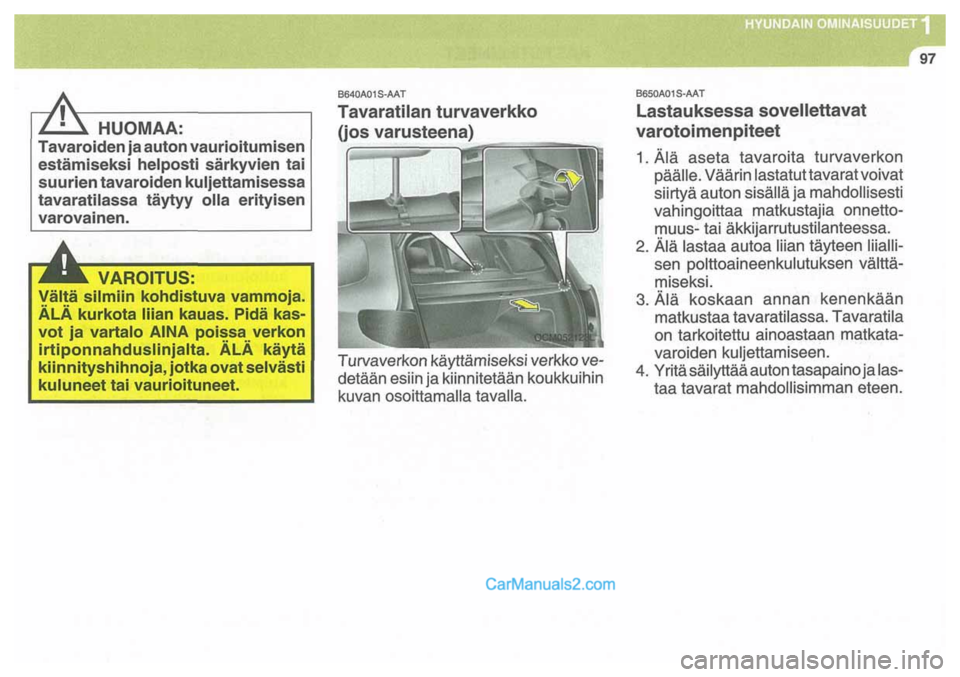 Hyundai Santa Fe 2009  Omistajan Käsikirja (in Finnish) 