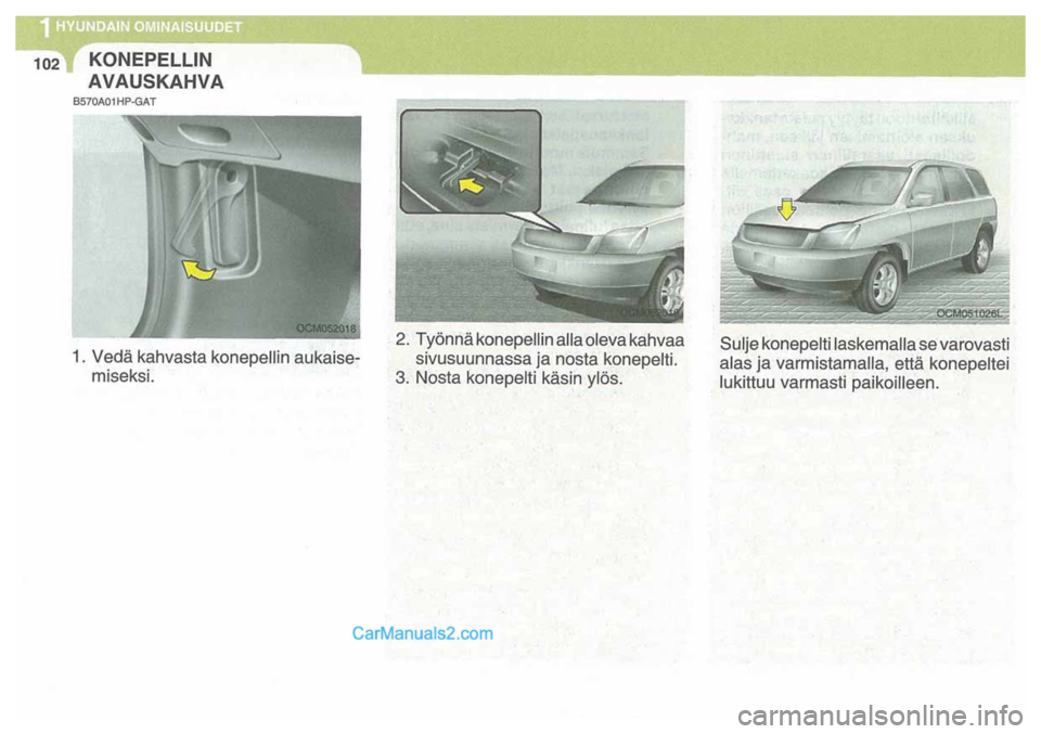 Hyundai Santa Fe 2009  Omistajan Käsikirja (in Finnish) 
