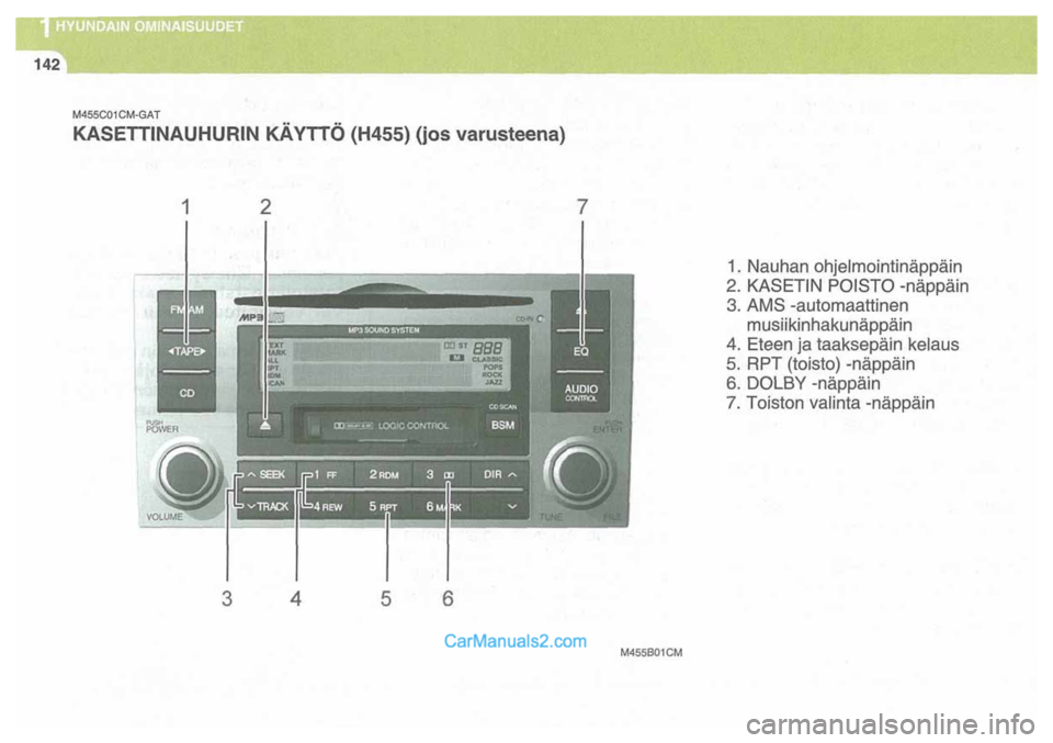 Hyundai Santa Fe 2009  Omistajan Käsikirja (in Finnish) 