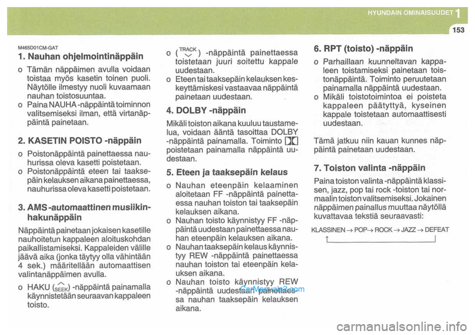 Hyundai Santa Fe 2009  Omistajan Käsikirja (in Finnish) 