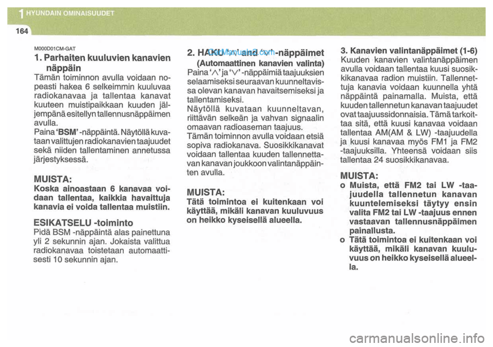 Hyundai Santa Fe 2009  Omistajan Käsikirja (in Finnish) 