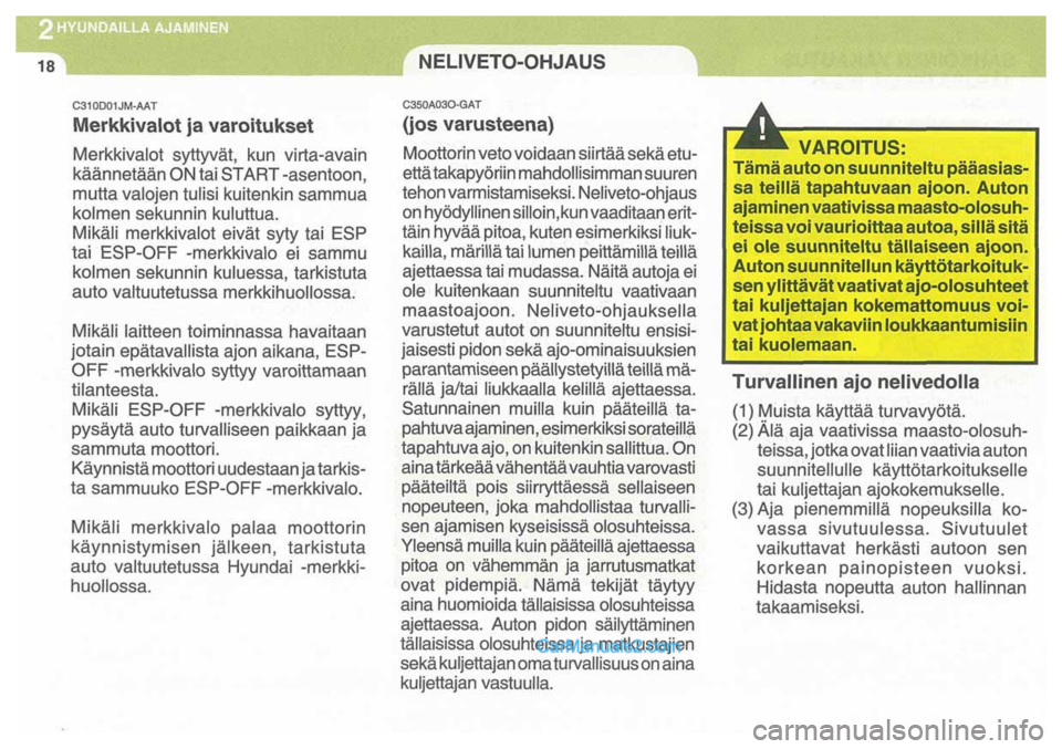 Hyundai Santa Fe 2009  Omistajan Käsikirja (in Finnish) 
