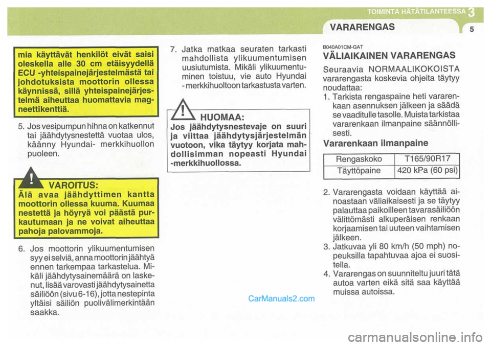 Hyundai Santa Fe 2009  Omistajan Käsikirja (in Finnish) 