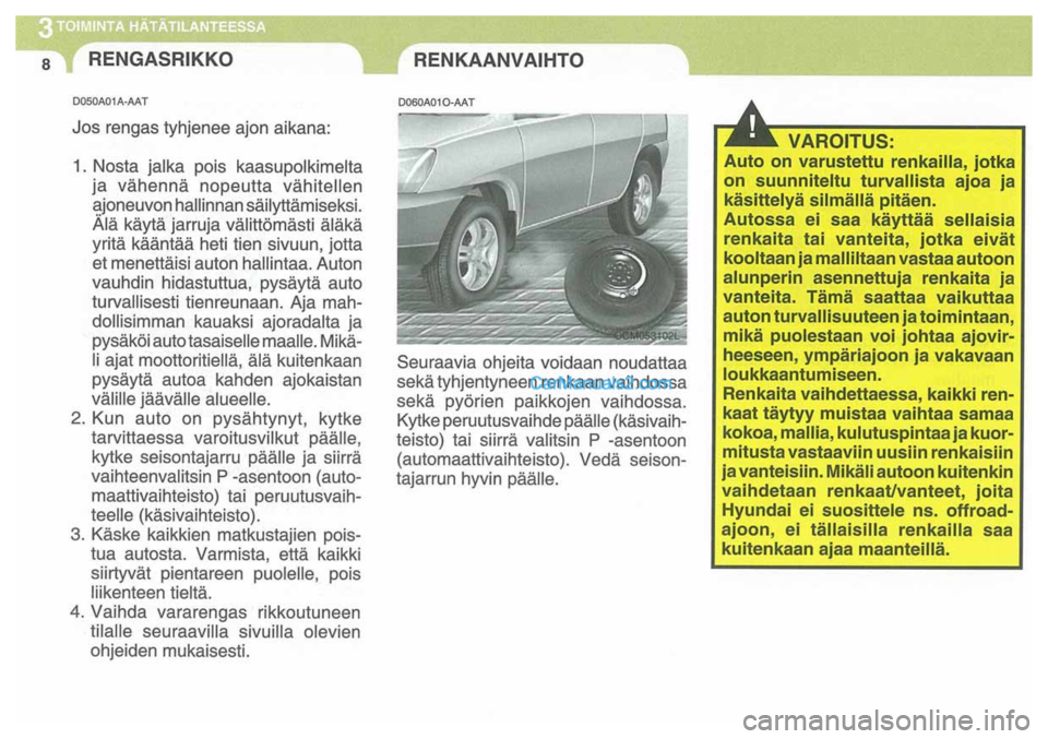 Hyundai Santa Fe 2009  Omistajan Käsikirja (in Finnish) 