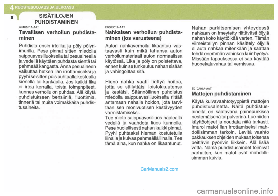 Hyundai Santa Fe 2009  Omistajan Käsikirja (in Finnish) 