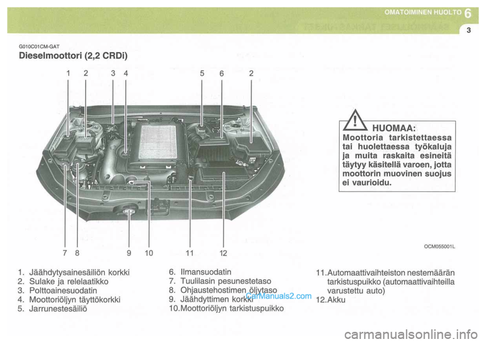 Hyundai Santa Fe 2009  Omistajan Käsikirja (in Finnish) 