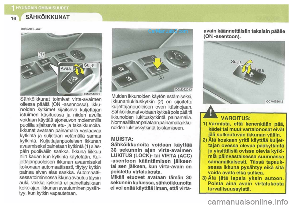 Hyundai Santa Fe 2009  Omistajan Käsikirja (in Finnish) 