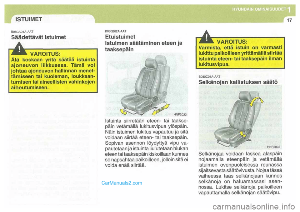 Hyundai Santa Fe 2009  Omistajan Käsikirja (in Finnish) 