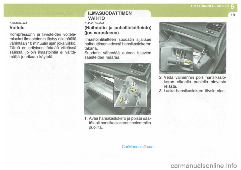 Hyundai Santa Fe 2009  Omistajan Käsikirja (in Finnish) 