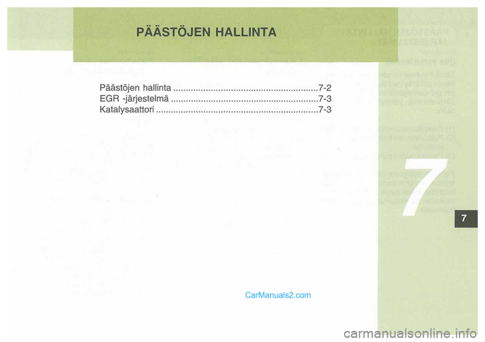 Hyundai Santa Fe 2009  Omistajan Käsikirja (in Finnish) 