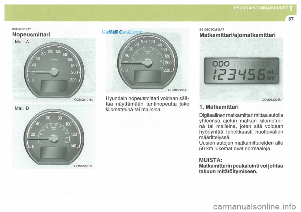 Hyundai Santa Fe 2009  Omistajan Käsikirja (in Finnish) 