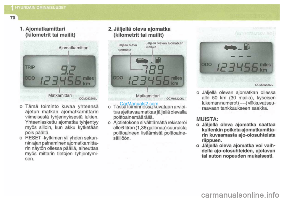 Hyundai Santa Fe 2009  Omistajan Käsikirja (in Finnish) 