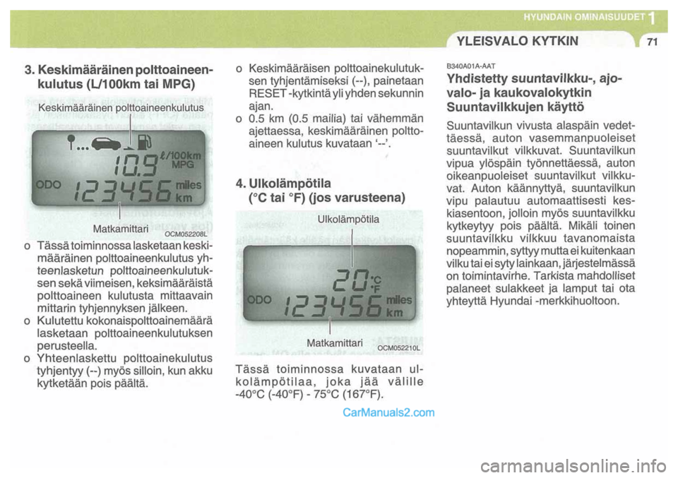 Hyundai Santa Fe 2009  Omistajan Käsikirja (in Finnish) 