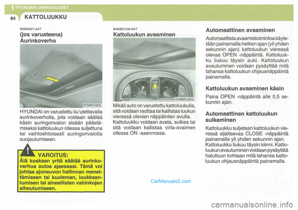 Hyundai Santa Fe 2009  Omistajan Käsikirja (in Finnish) 
