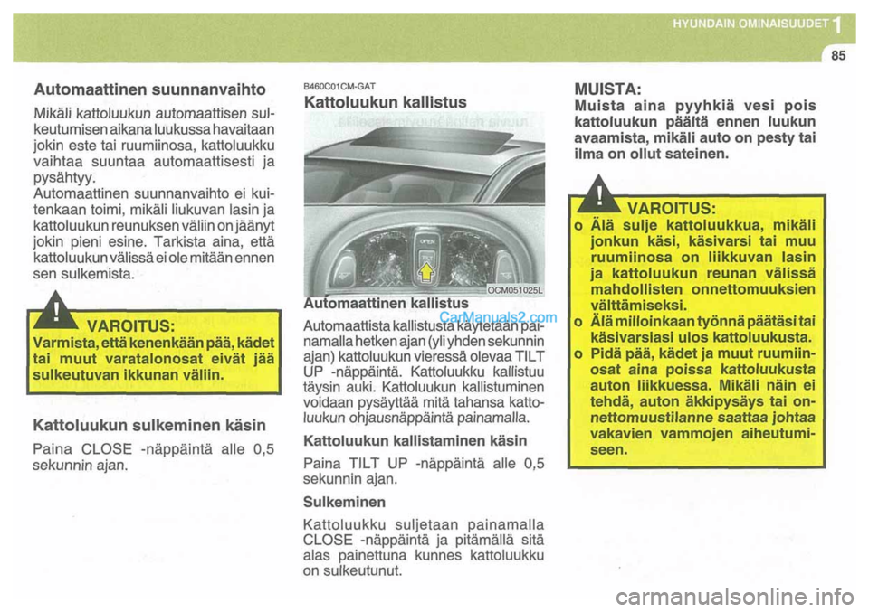 Hyundai Santa Fe 2009  Omistajan Käsikirja (in Finnish) 