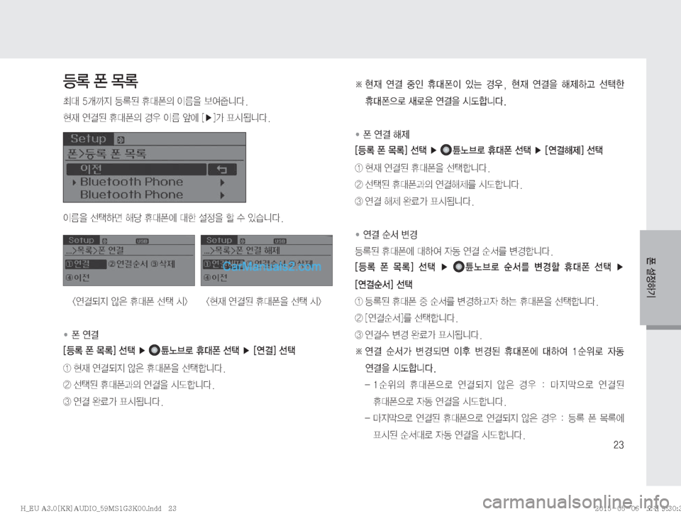 Hyundai Solati 2015  쏠라티 표준3 오디오(A) (in Korean) ��
ª�¸
ÞÝ
aþ�ª�~þ
m���Pé
Ñ�aþ;�
K�ª
D�
I4
8�	È
¸äî�
� �


d�	Ë~;�
K�ª
D�ƒ
�
I4�	–	À��<�Ü�>>�´	&>äî�

I4
8�¶Þ
