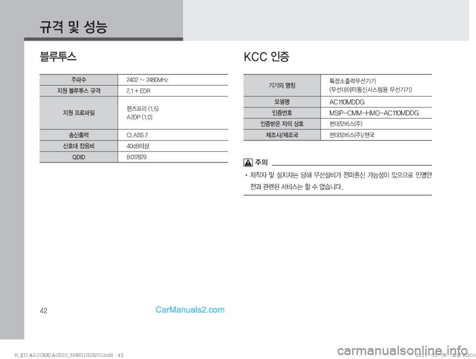 Hyundai Solati 2015  쏠라티 표준3 오디오(A) (in Korean) ��
6H	�,�$�$�
K
Ð
�
±
D
!Ÿ�
