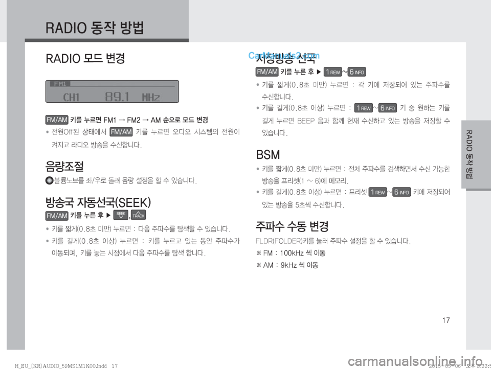 Hyundai Solati 2015  쏠라티 오디오 (in Korean) ��
�3�"�%�*�0�2
X�Ñè
�3�"�%�*�0�}X�øƒ
FM/AM�3�