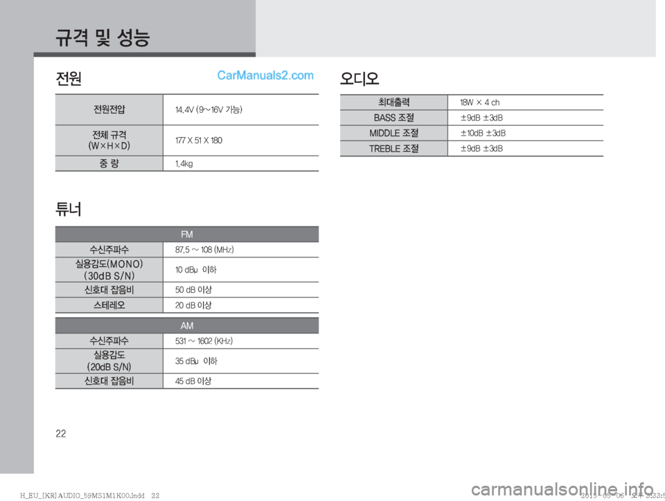 Hyundai Solati 2015  쏠라티 오디오 (in Korean) ��
Ïz�Â�¿Þ

y

Z	ßc	ß

y

y	‘��� ��7��	 ��_ ���7�>