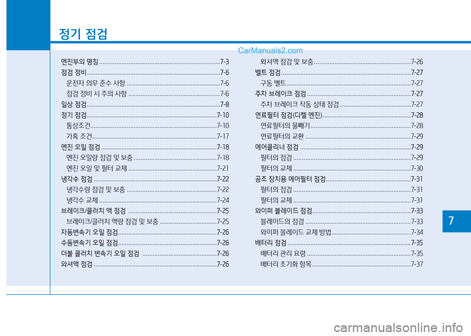 Hyundai Sonata 2016  쏘나타 LF - 사용 설명서 (in Korean) 좌
4