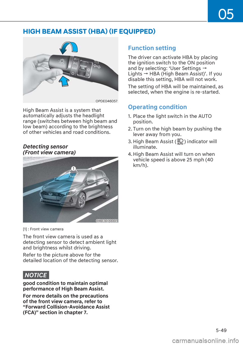HYUNDAI I20 2023  Owners Manual 5-49
05
�+�,�*�+��%�(�$�0��$�6�6�,�6�7�