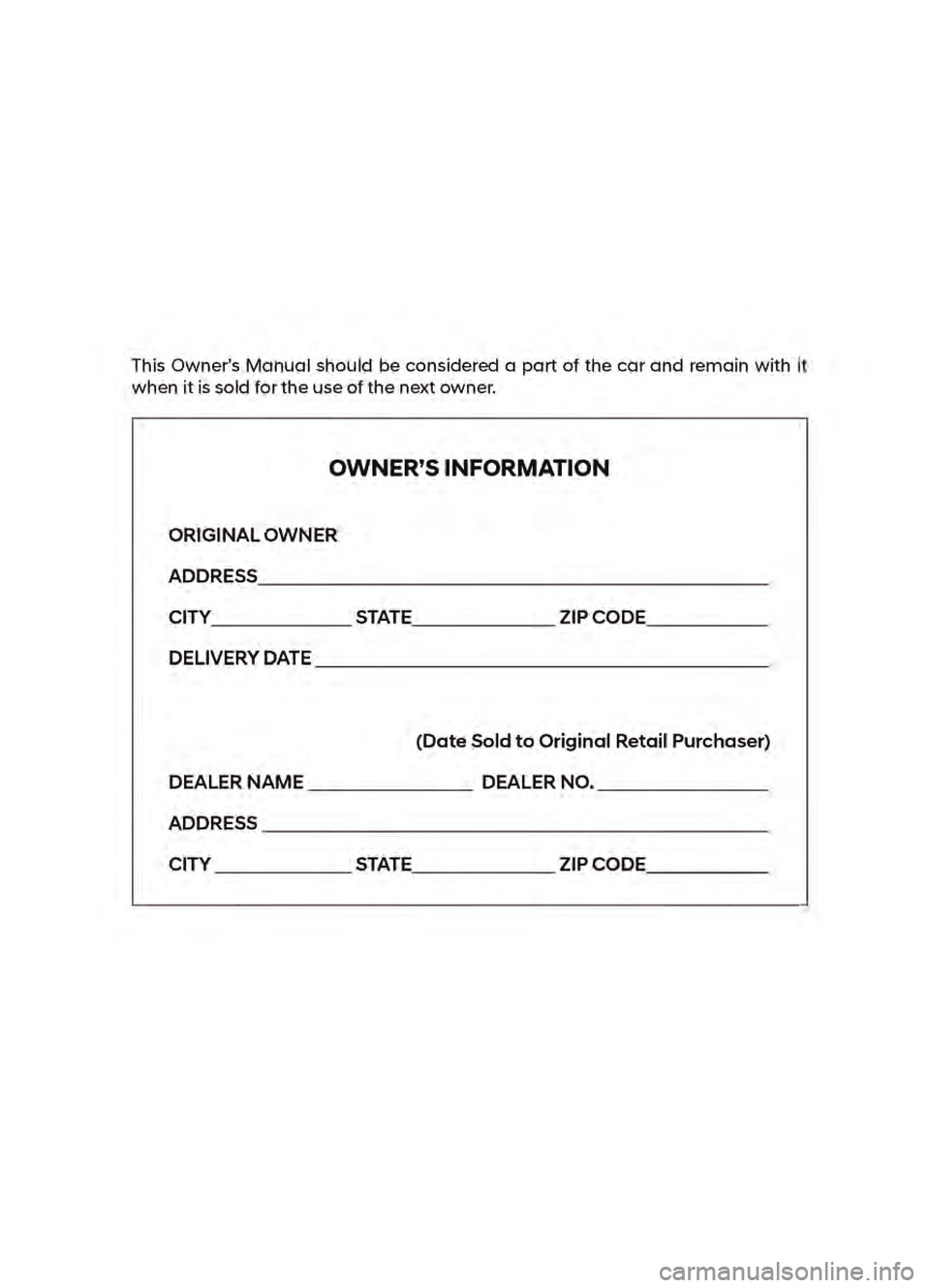 HYUNDAI KONA 2023  Owners Manual 