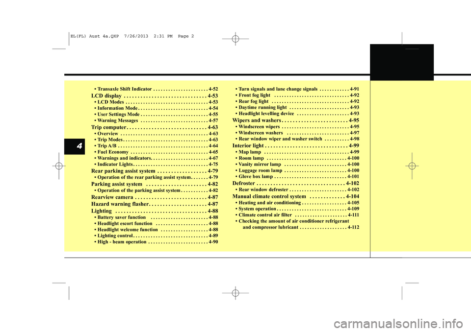 HYUNDAI IX35 2014  Owners Manual 4
