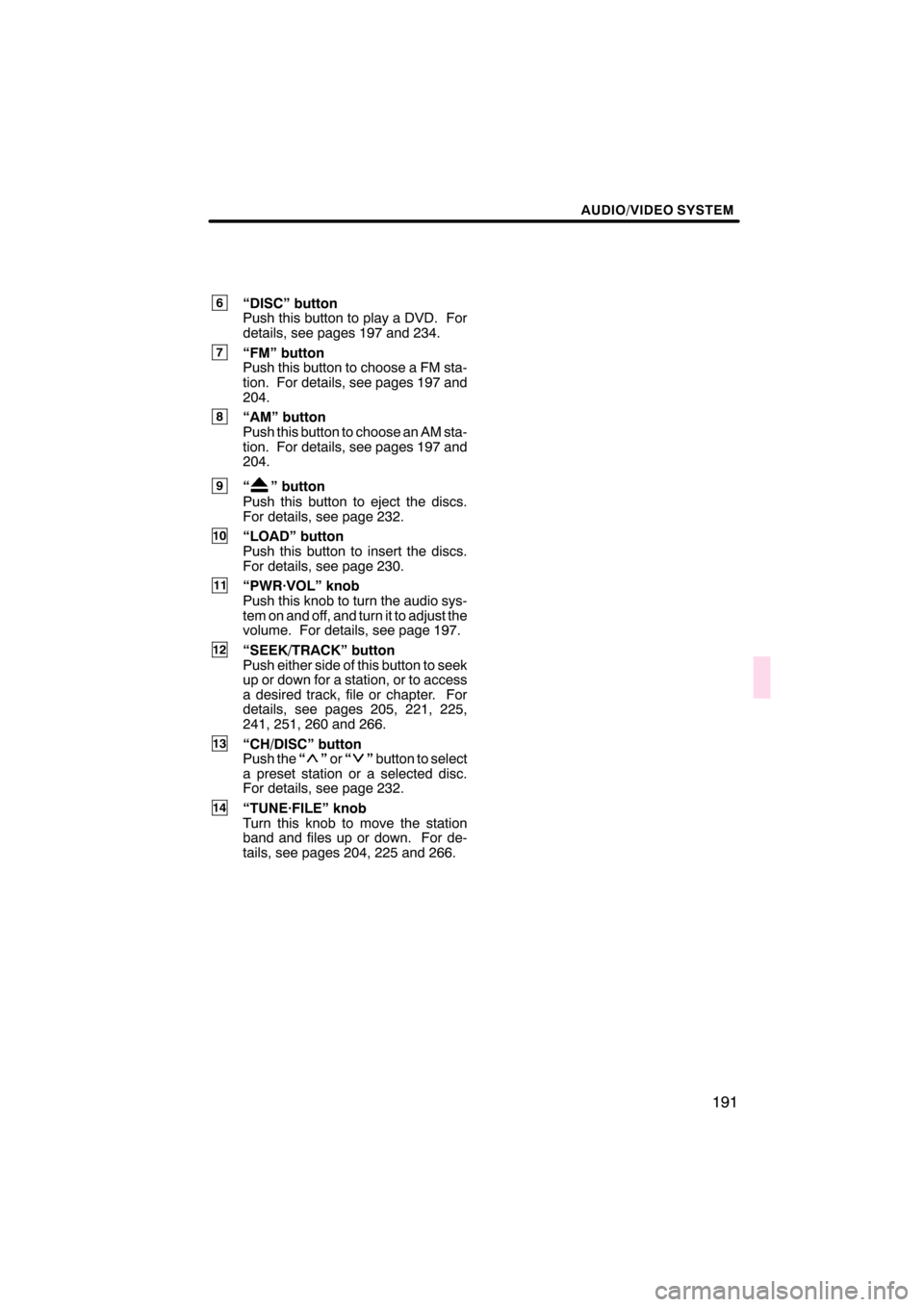 Lexus CT200h 2011  Navigation Manual (in English) \b 	
	\b\f


	 
 \b 	
 
 \f
   

\b
  \f   
\f 
 \b 	
 
 

   
\b
 
 \b
  \f 