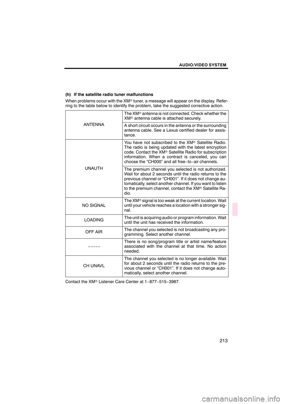 Lexus CT200h 2011  Navigation Manual (in English) \b 	
	\b\f


      
 \b	
\f
 
	   	  
 \f\f \b\b	 
  \b\f 	
	 
  \f \f
 
 