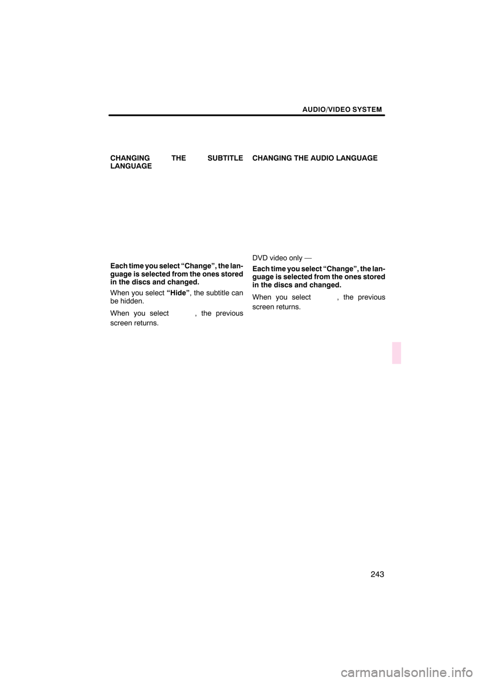 Lexus CT200h 2011  Navigation Manual (in English) \b 	
	\b\f


 \b 	\b
\b
\b    
 !"#   $
!!  % &    %
   %  %  !%(
 \b	
 \f
%"  
